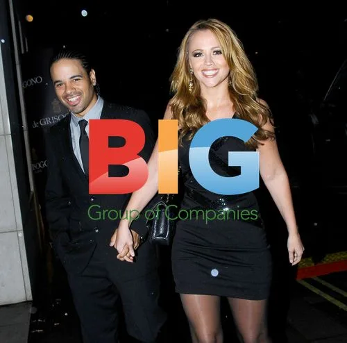 Kimberly Walsh and Justin Scott at de Grisogono Launch