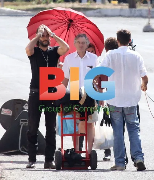 Robert De Niro on set of "Manuale D'amore 3"