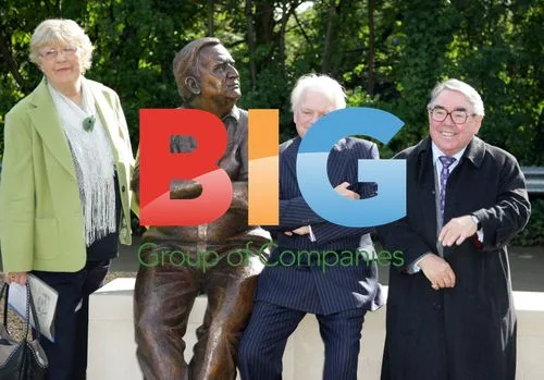 Ronnie Corbett and David Jason at Ronnie Barker Statue Unveiling
