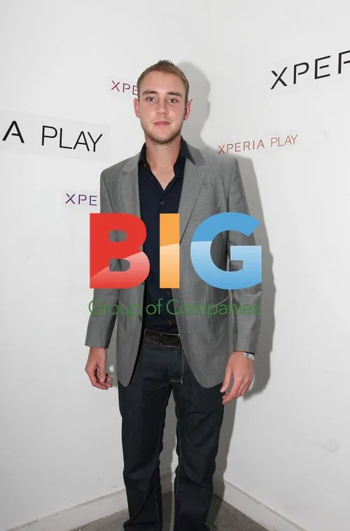 Stuart Broad at Sony Ericsson XPERIA show
