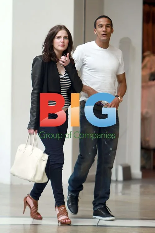 Helen Flanagan and Scott Sinclair Arrive Home