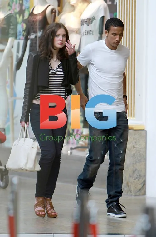 Helen Flanagan and Scott Sinclair Arrive Home
