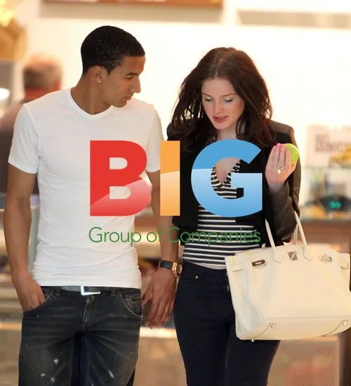 Helen Flanagan and boyfriend Scott Sinclair arrive home