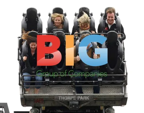 Geri Halliwell at Thorpe Park with Boyfriend