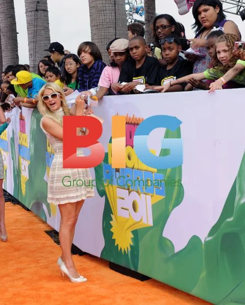 Paris Hilton at Nickelodeon Kids Choice Awards