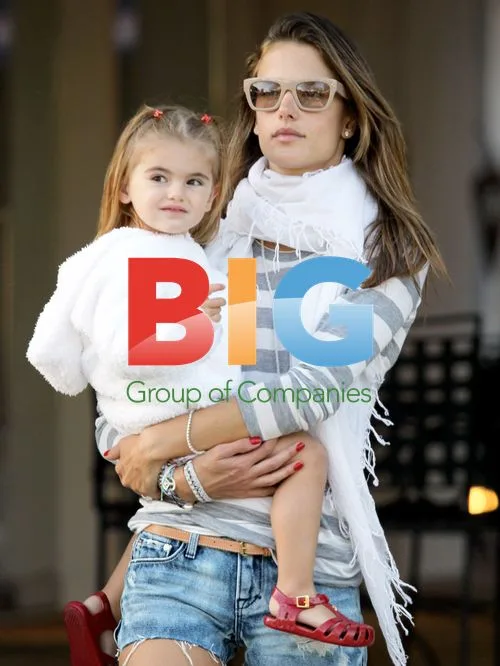 Alessandra Ambrosio and family in Malibu