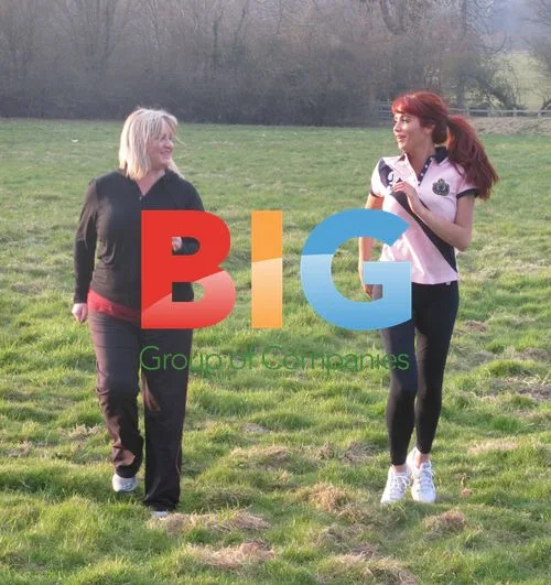 Amy Childs and Mum at G.I. Jane Bootcamp