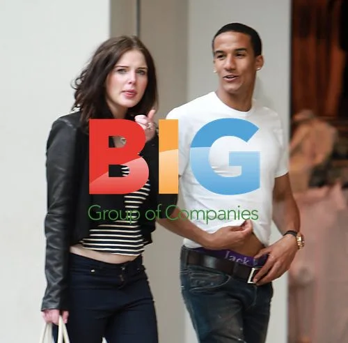 Helen Flanagan and Scott Sinclair at Trafford Centre