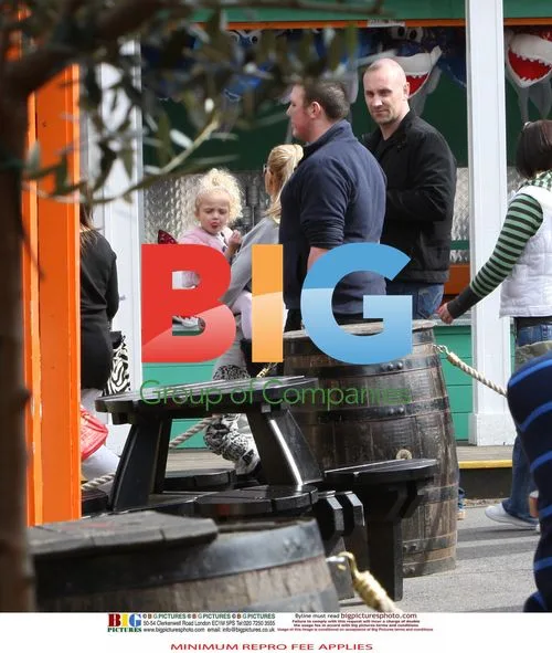 Katie Price & Kids at Chessington