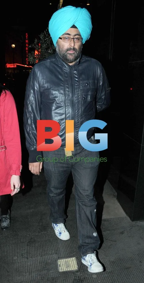 Hardeep Singh and Girlfriend at The Ivy Club
