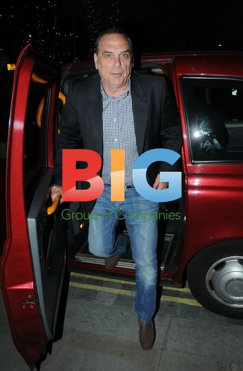 West Ham Manager Avram Grant Arrives at Nobu