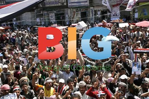 Protesters March in Sanaa, Yemen