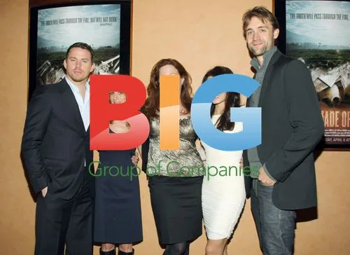Channing Tatum and others at "Earth Made of Glass" premiere