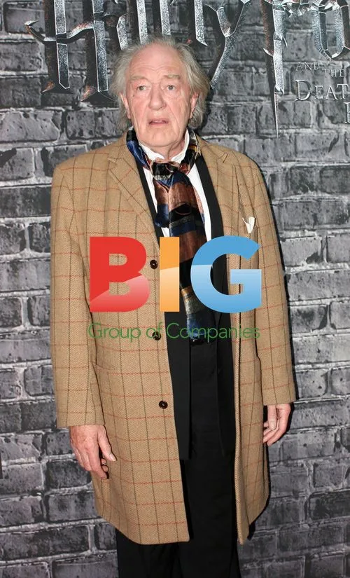 Michael Gambon at Harry Potter exhibit opening