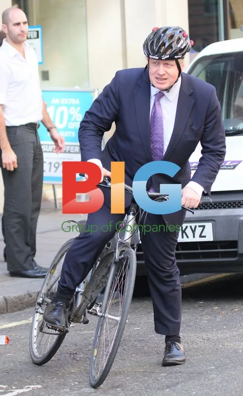 Boris Johnson Leaves Bike Unlocked