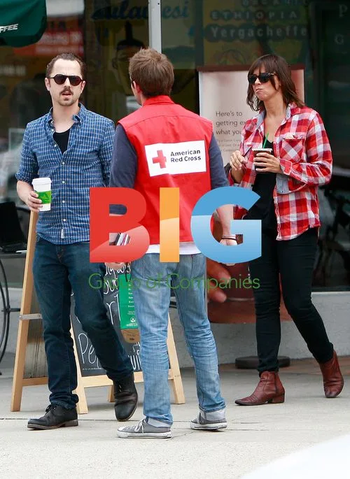 Giovanni Ribisi Supports Red Cross in LA