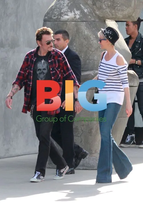Johnny Hallyday & Laeticia Shopping
