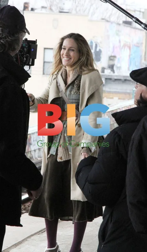 Sarah Jessica Parker on New Years Eve Set