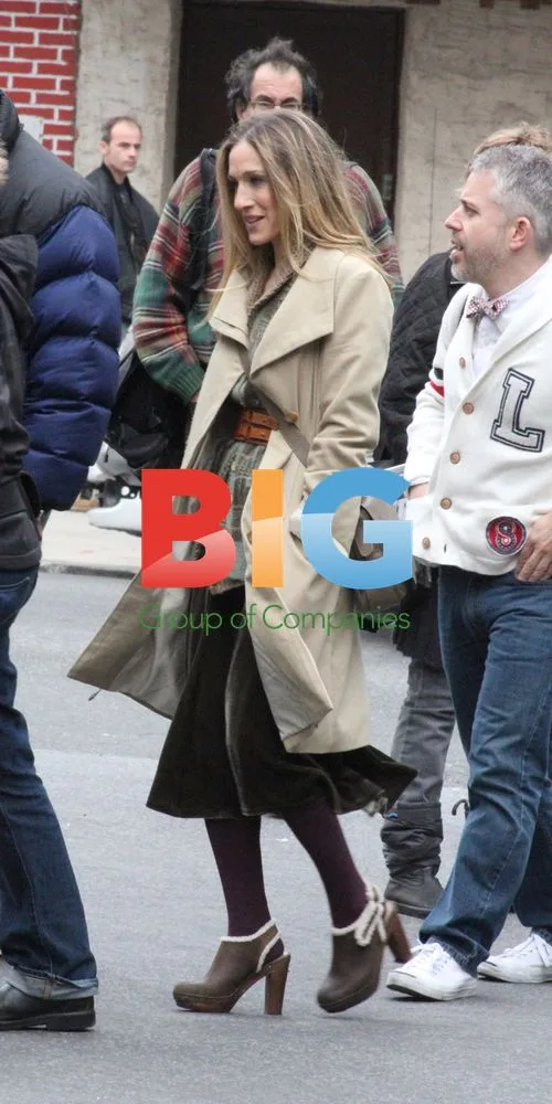 Celebrities on Set of New Year's Eve