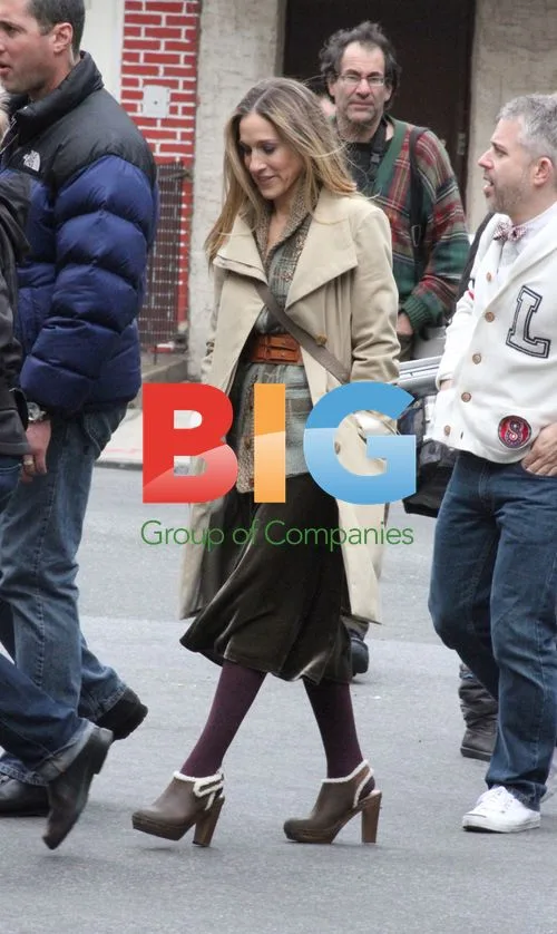 Sarah Jessica Parker on New Years Eve Set
