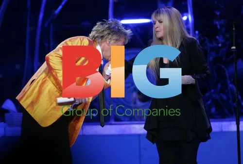 Rod Stewart and Stevie Nicks concert