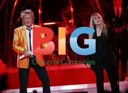 Rod Stewart and Stevie Nicks perform at Madison Square Garden