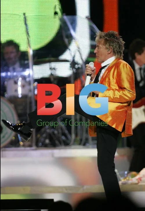 Rod Stewart and Stevie Nicks in Concert