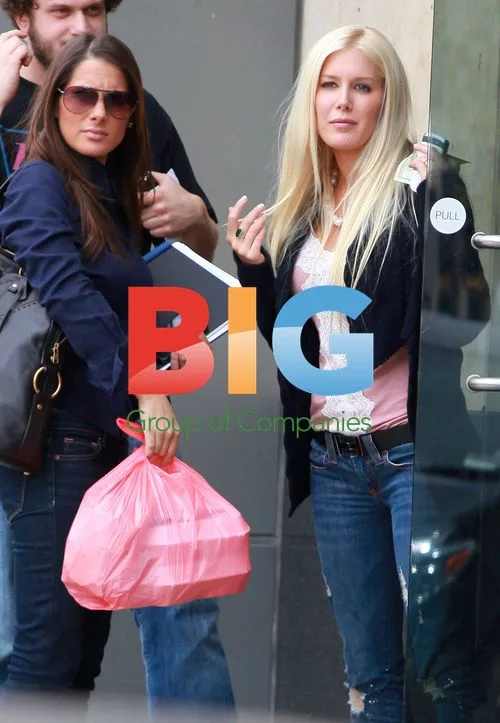 Heidi Montag on reality TV set