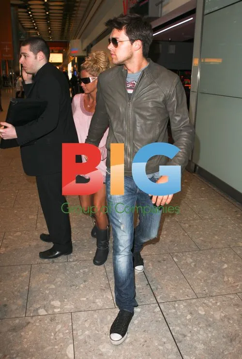 Jordan and Leandro Penna at UK Airport