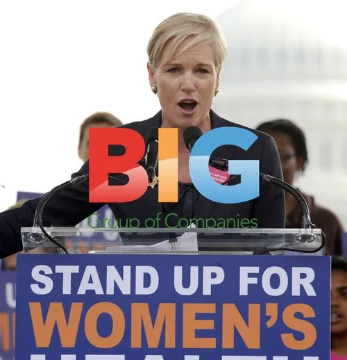 Cecile Richards at pro-choice rally