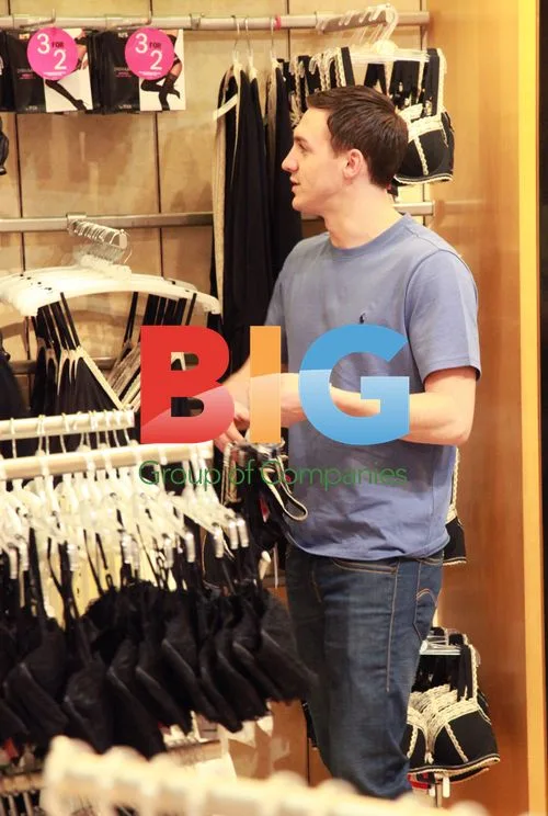 Kirk Norcross Spotted Shopping for Underwear