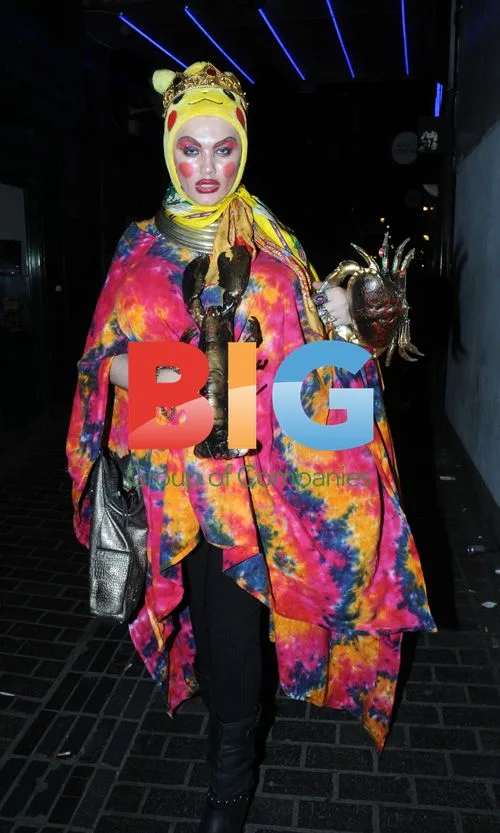 Celebs Leaving London Club