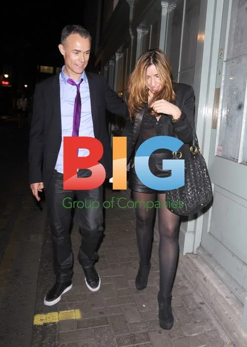 Celebs Leaving Box Nightclub in Soho