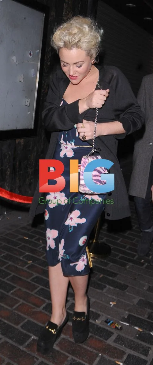 Celebs Leaving Box Nightclub in London