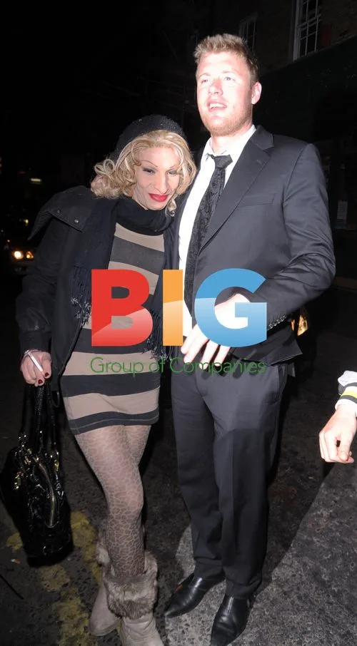 Freddie Flintoff and Jack Whitehall in Soho