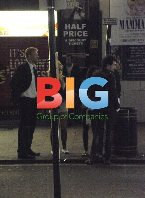 Freddie Flintoff and Jack Whitehall in Soho
