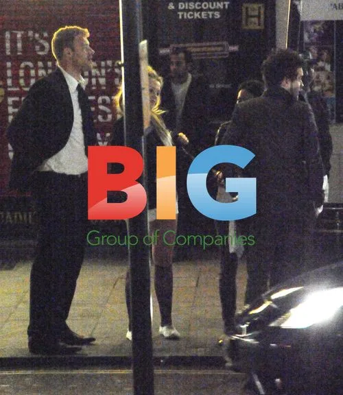 Freddie Flintoff and Jack Whitehall in Soho