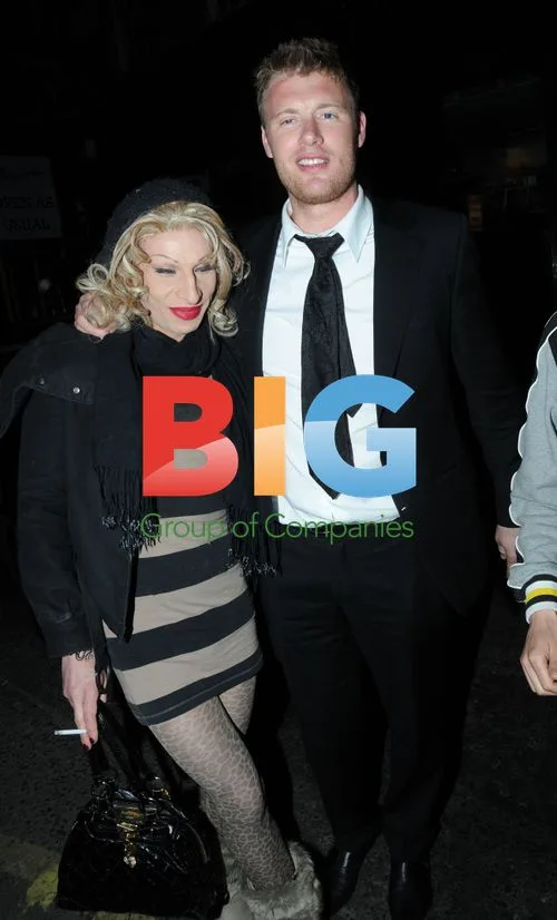 Freddie Flintoff and Jack Whitehall in Soho