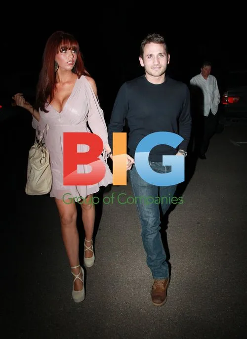 Amy Childs and boyfriend Joe out in Essex