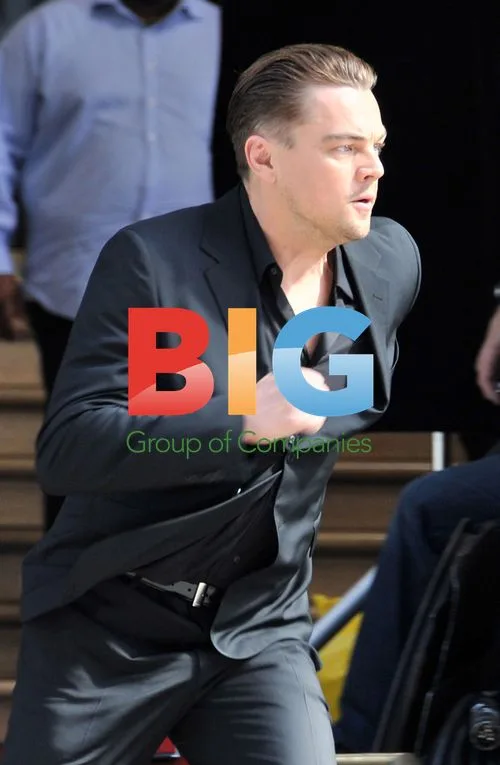 Leonardo DiCaprio Shooting Cell Phone Ad