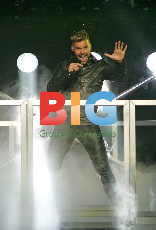 Ricky Martin Performing in Miami