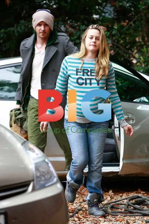 Alicia Silverstone and Christopher Jarecki at Hotel