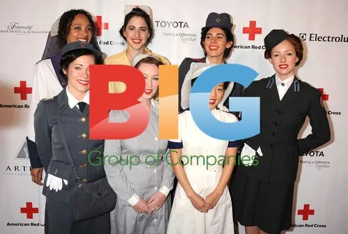 Nurses at Red Tie Affair in Santa Monica