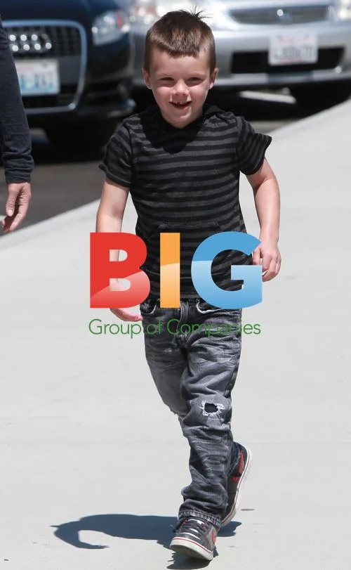 The Beckham Boys at LA Zoo