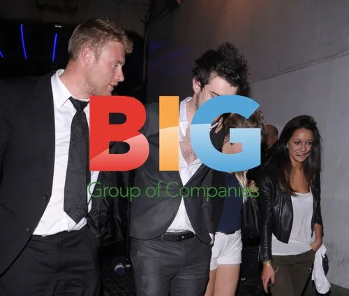 Freddie Flintoff and Jack Whitehall in Soho