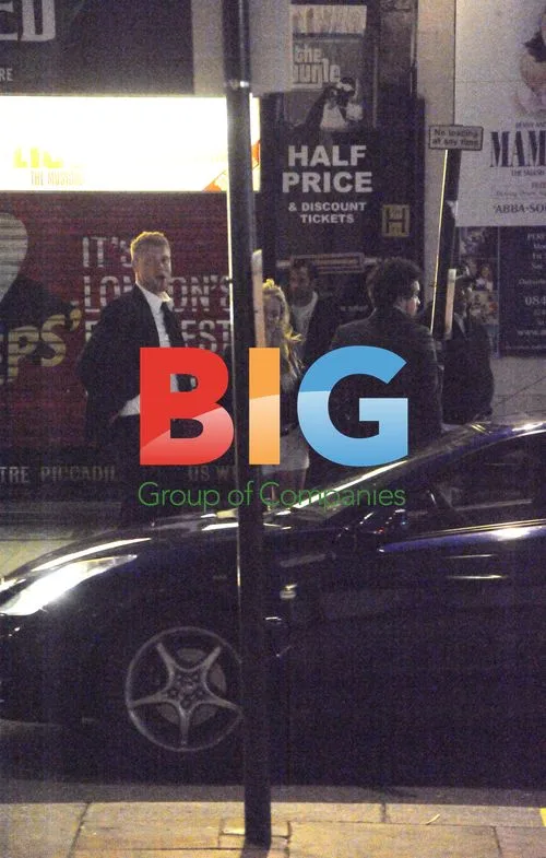 Freddie Flintoff and Jack Whitehall in Soho