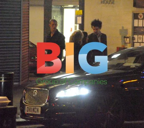 Freddie Flintoff and Jack Whitehall in Soho