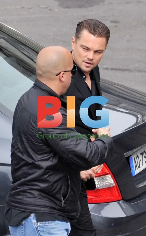 Leonardo DiCaprio Shoots Cell Phone Ad in Paris