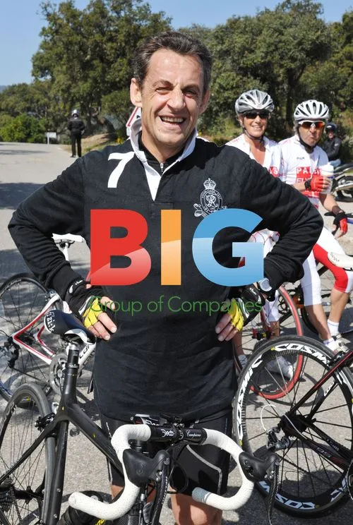 Sarkozy Cycling in South of France