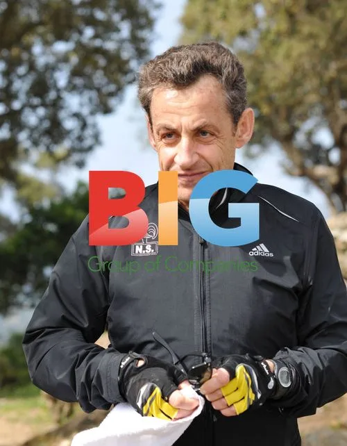 Sarkozy Cycling Near Carla Bruni's Villa